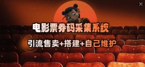 电影票券码采集系统_从商户放单转型做抢单达人-网赚项目众筹网
