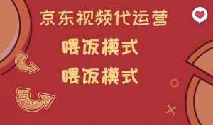 京东短视频代运营,喂饭模式,小白轻松上手【揭秘】-网赚项目众筹网