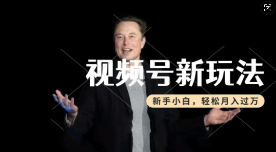 制作热点事件视频，撸视频号分成计划收益，操作简单，新手小白轻松月入过W-网赚项目众筹网