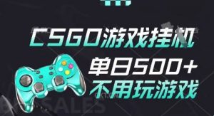 25年CSGO游戏搬砖,全自动挂G,不需要玩游戏,手机操作日入3张(不是汇率搬砖)【揭秘】-网赚项目众筹网
