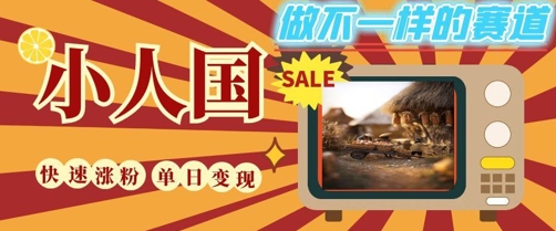 DeepSeek+绘图+视频制作小人国微观视频，小白轻轻松松上手，条条爆款，条条变现，单日就能收益-网赚项目众筹网