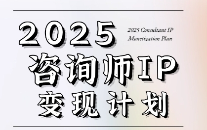 7天构建咨询师变现系统，2025咨询师IP变现计划训练营-网赚项目众筹网