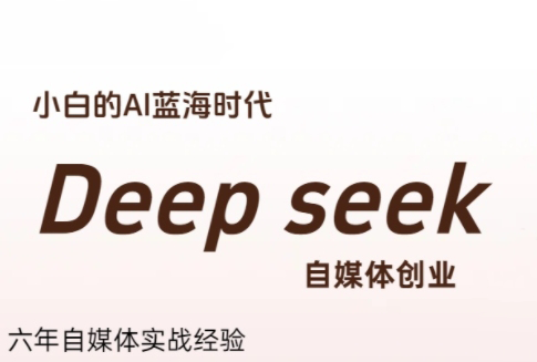 冰冰老师·普通人如何利用Deepseek创业-网赚项目众筹网