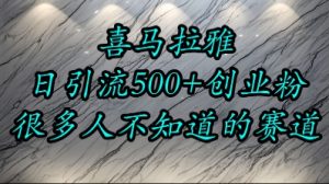 喜马拉雅,小而精的流量赛道,日进500+精准创业粉-网赚项目众筹网