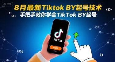 8月最新Tiktok搬运起号技术，手把手教你学会TikTok搬运起号-网赚项目众筹网