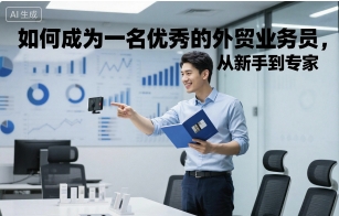 如何成为一名优秀的外贸业务员，从新手到专家-网赚项目众筹网
