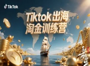 Tiktok出海淘金训练营,跨境电商TK实战变现-网赚项目众筹网