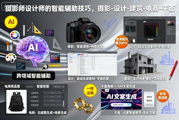 摄影师设计师的智能辅助技巧，摄影-设计-建筑-电商-平面-网赚项目众筹网
