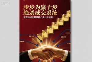 步步为赢十步绝杀成交系统，所有的成交都是精心设计的结果-网赚项目众筹网