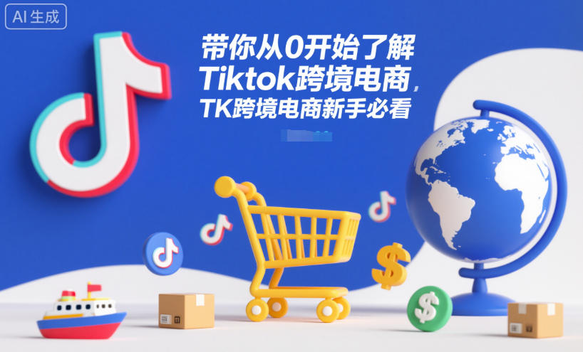 带你从0开始了解Tiktok跨境电商，TK跨境电商新手必看-网赚项目众筹网